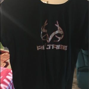 Real tree short sleeve t-shirt